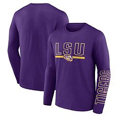 Men's Columbia Purple LSU Tigers Bonehead Button-Up Shirt