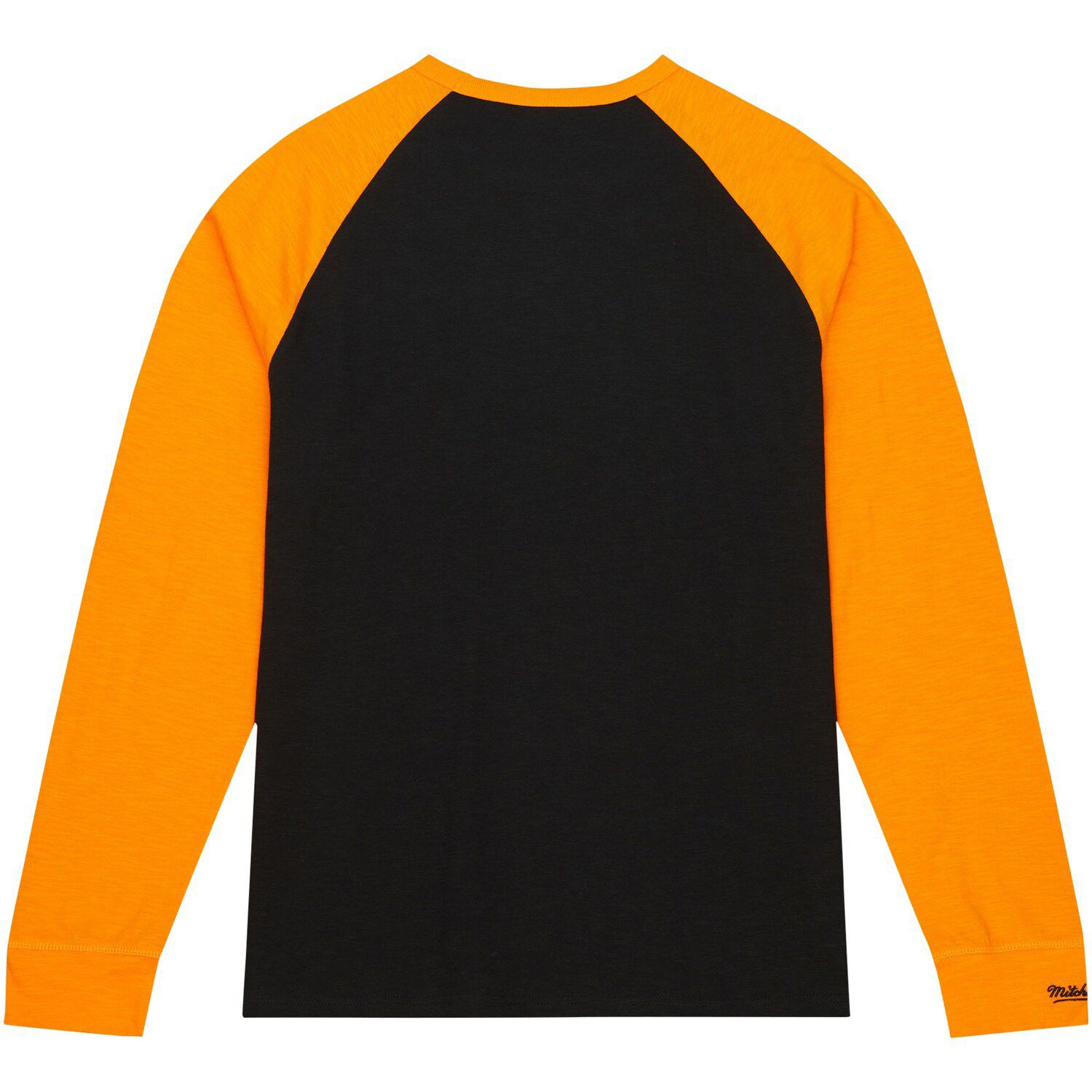 Men's Mitchell & Ness Black Tennessee Volunteers Legendary Slub Raglan ...