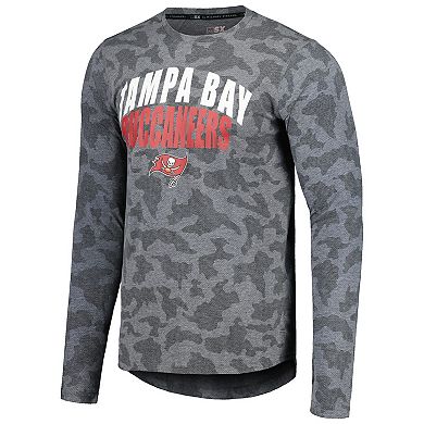 Men's Starter Heather Charcoal Tampa Bay Buccaneers Long Sleeve T-Shirt