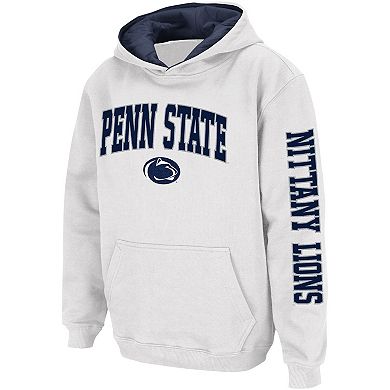Youth Colosseum  White Penn State Nittany Lions 2-Hit Pullover Hoodie