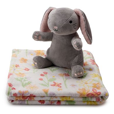 The Big One® 2-Piece Kids Bunny Pillow Buddy & Throw Blanket Set