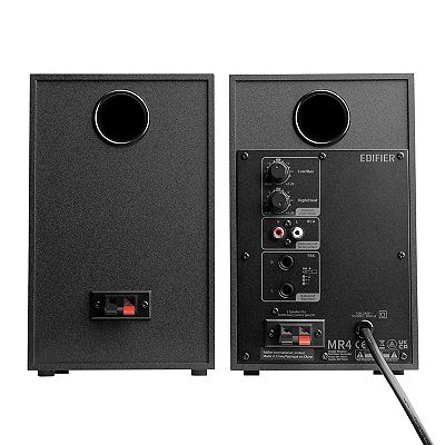 【スタンド付き】Edifier MR4　ブラック Edifier MR4 Powered Studio Monitor Speakers (Pair)