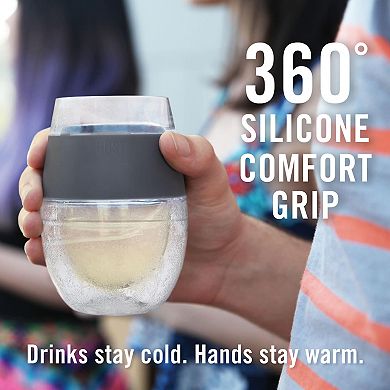 Wine FREEZE Translucent Cups (set of 4) by HOST