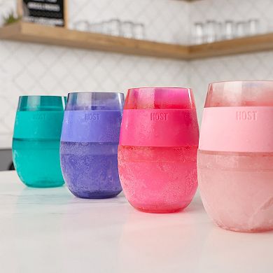 Wine FREEZE Translucent Cups (set of 4) by HOST