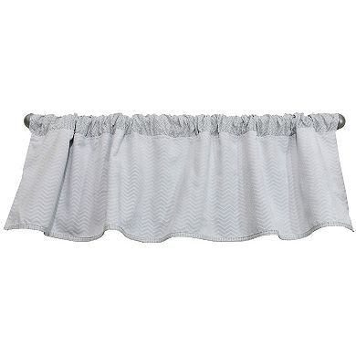 Gray Chevron Window Valance, 1 Pack