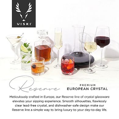 Reserve Milo Crystal Liquor Decanter By Viski