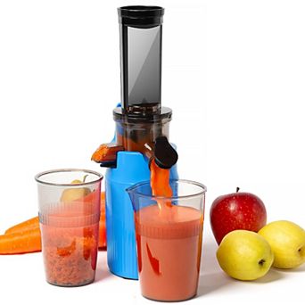 Ventray Essential Ginnie Juicer Compact Small Cold Press Juicer, Masticating Slow Juicer