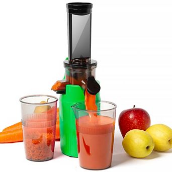 Ventray Essential Ginnie Juicer Compact Small Cold Press Juicer, Masticating Slow Juicer