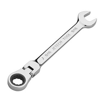 Jetech 9/16 Inch Flexible Head Gear Wrench, SAE