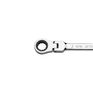 Jetech 9/16 Inch Flexible Head Gear Wrench, SAE