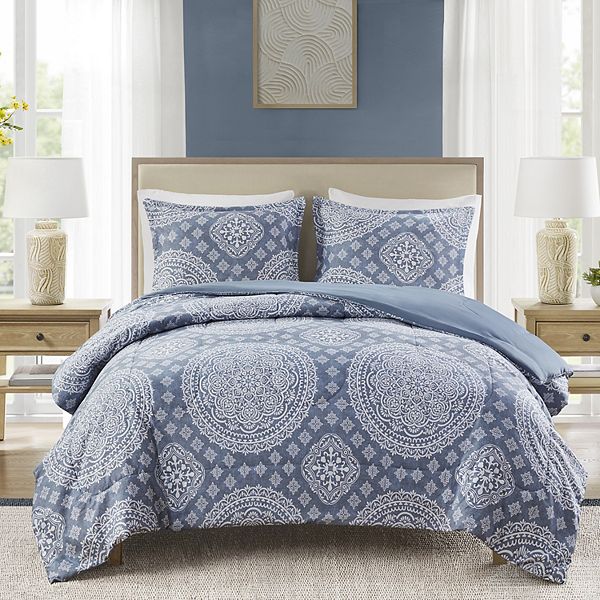 Madison Park Essentials Comforter Set - Bombay Medallion (KING)