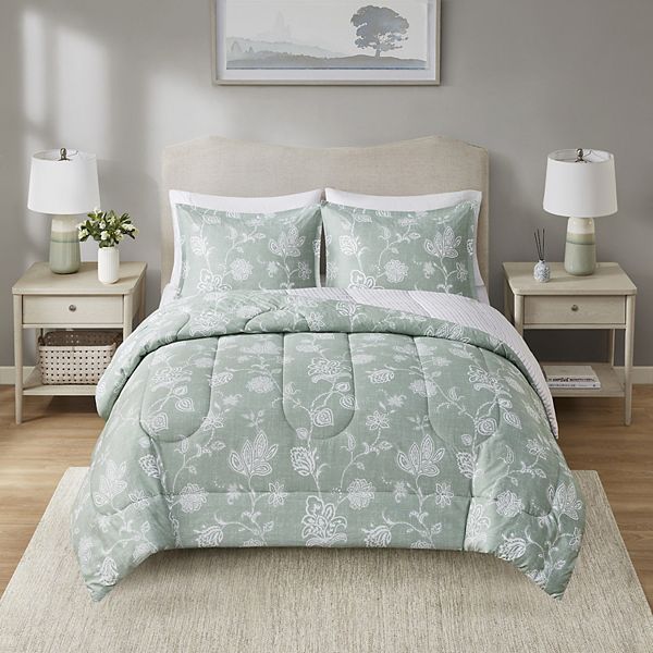 Madison Park Essentials Comforter Set - Country Damask (KING)
