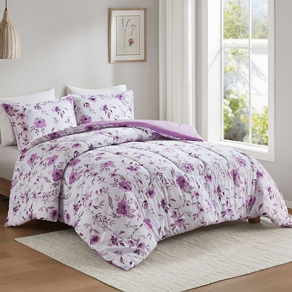 Madison Park Essentials Comforter Set - Multi Bloom (KING)