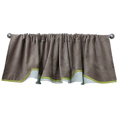 Cocoa Window Valance, 1 Pack
