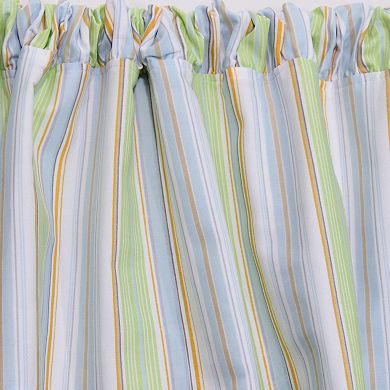 Blue Stripe Window Valance, 1 Pack