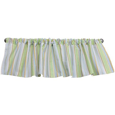 Blue Stripe Window Valance, 1 Pack