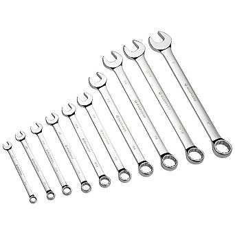 MAXPOWER Combination Wrench Set (5/16 in - 1in), SAE, 10 pc