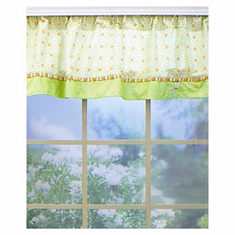 Geometric Dragonfly Window Valance, 1 Pack