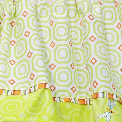 Geometric Dragonfly Window Valance, 1 Pack