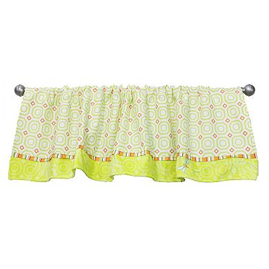 Geometric Dragonfly Window Valance, 1 Pack