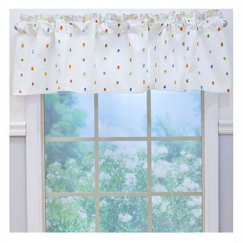Natural Confetti Window Valance, 1 Pack