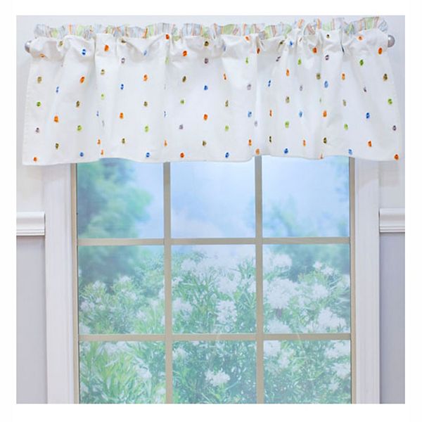 Natural Confetti Window Valance, 1 Pack