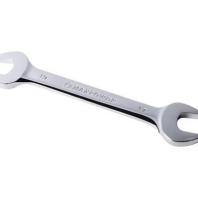 MAXPOWER Double Open-End Wrench Set (6mm - 32mm), Metric, 10PCS