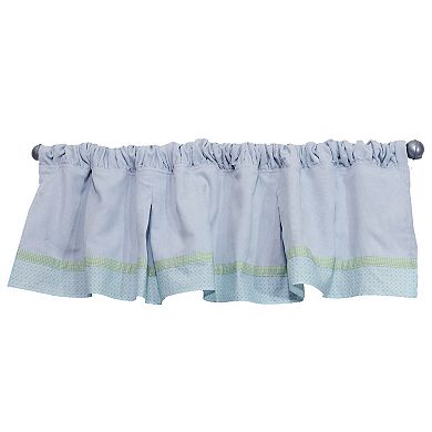 Blue Corduroy Window Valance, 1 Pack