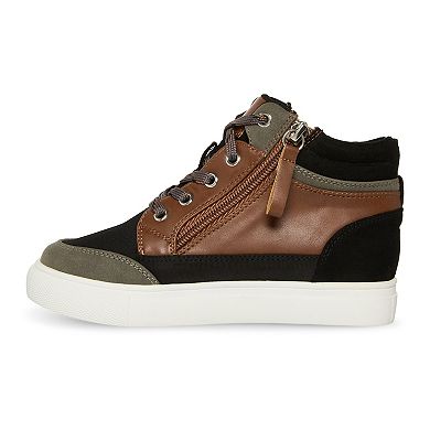 Madden High Fashion Boys' Adaptive High-Top Sneakers