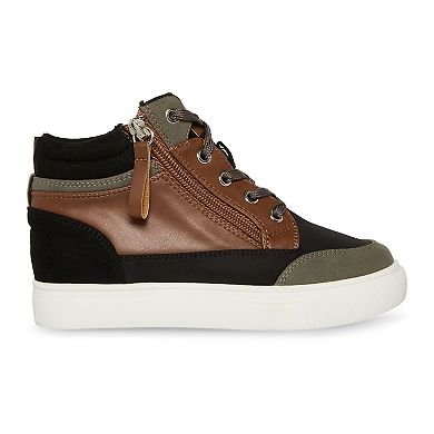 Madden High Fashion Boys' Adaptive High-Top Sneakers