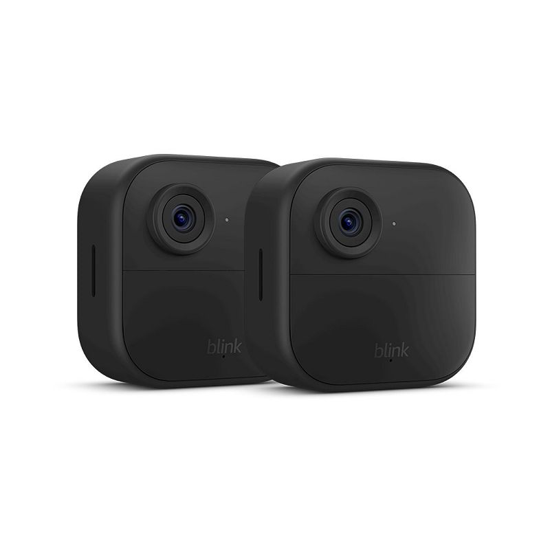 Blink - Outdoor 4 2-Camera Wireless 1080p Security System with Up to Two-year Battery Life - Black