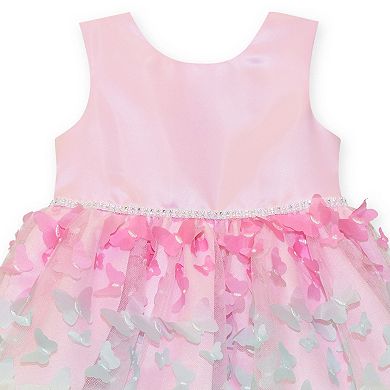 Baby & Toddler Girl Blueberi Boulevard Ombre Butterfly Tulle Dress