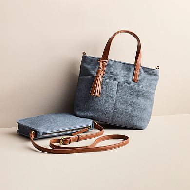 Sonoma Goods For Life® Mini Pocket Tote Handbag