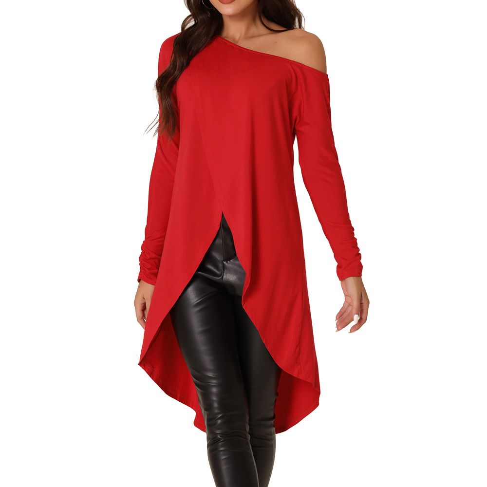 ENFOLD ＡＳＹＭＭＥＴＲＹ－ＢＬＯＵＳＥ decade | ． new arrival ＜ENFÖLD＞ ASYMMETRY-COLLAR BLOUSE