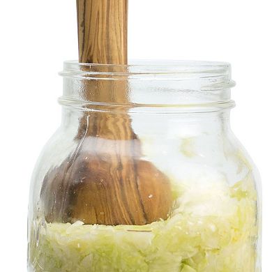 The Perfect Sauerkraut Pounder for Homemade Sauerkraut and Kimchi