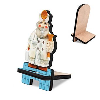 My Favorite Doctor Cell Phone Stand Christmas Decor Wood Mobile Holder Organizer