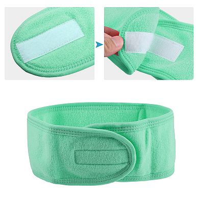4 Pcs Spa Headband Soft Women Hair Bands for Face Washing Bath Yoga