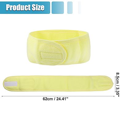 4 Pcs Spa Headband Soft Women Hair Bands for Face Washing Bath Yoga