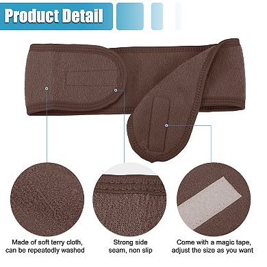 4 Pcs Spa Headband Soft Women Hair Bands for Face Washing Bath Yoga
