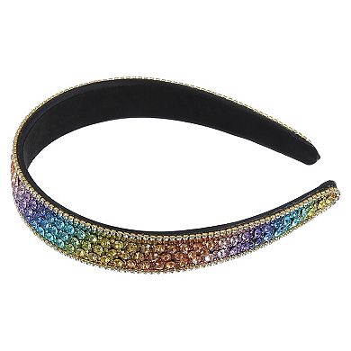 Women Rhinestone Headband Bejewelled Hairband for Girl Ladies