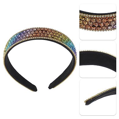 Women Rhinestone Headband Bejewelled Hairband for Girl Ladies