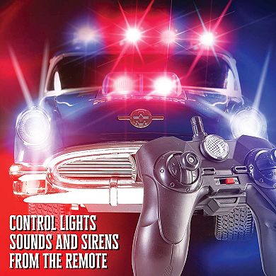 Rc Police Car For Kids With Lights, Sirens, And Easy Control