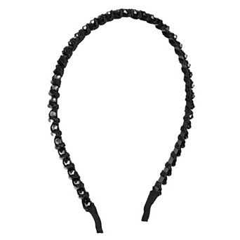 1 pc Rhinestone Hair Hoop Headband Hairband for Women 0.24 Inch Wide