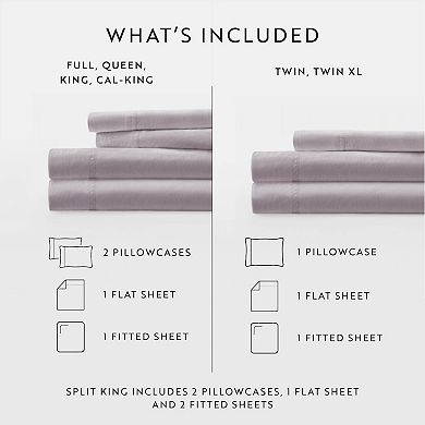 Home Collection Solid Cotton Sheet Set or Pillowcases