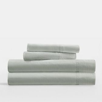Home Collection Solid Cotton Sheet Set or Pillowcases
