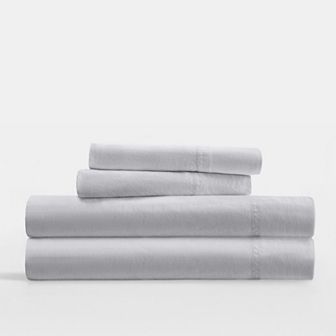 Home Collection Solid Cotton Sheet Set or Pillowcases