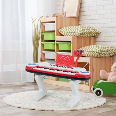 37-key Kids Toy Keyboard Piano with Microphone
