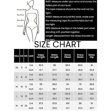 Elegant Business Dresses For Women's Double Breasted Two Pieces Cape And Dress Sets