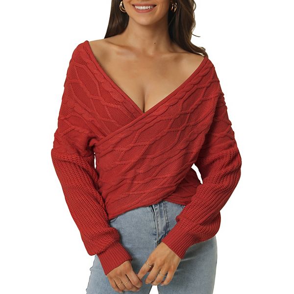 Asymmetric High Low Hem Split Drop Shoulder Funnel Neck Oversized Sweater