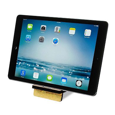 The Turtle Coastal Cell Phone Stand Wood Mobile Holder Organizer